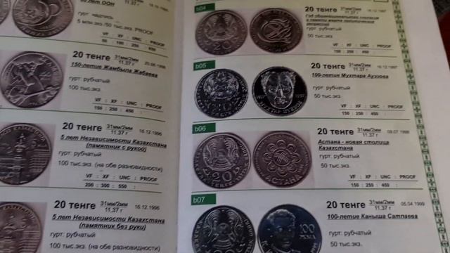 Сокровище 2010 года в юбилейных тенге и знаниях. Каталог 1 выпуск С.П. смотреть онлайн