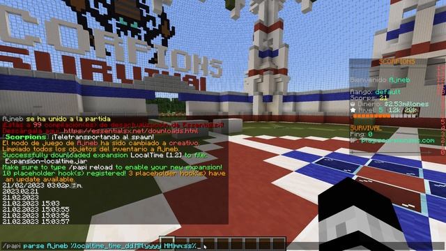 PLUGINS para tu SERVIDOR de Minecraft - Variables de Fecha/Hora (Expansión LOCALTIME PlaceholderAPI смотреть онлайн