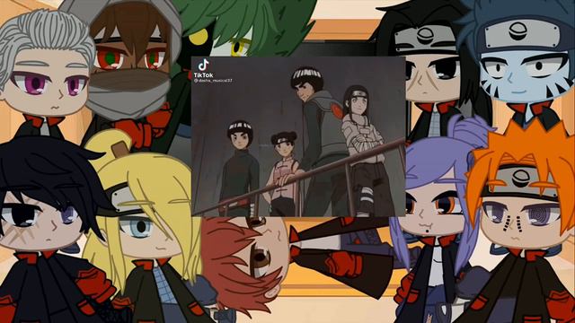 Реакция Акацуки на Наруто