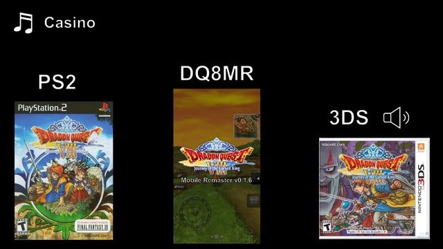 DQ8 Remastered OST Music Comparison смотреть онлайн