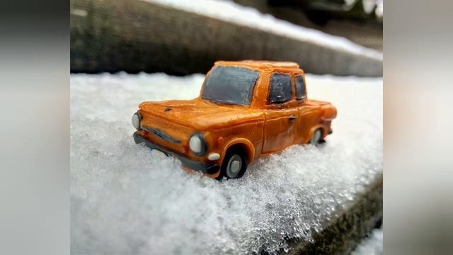 ЗАЗ-968 из пластилина. ZAZ 968 from plasticine! смотреть онлайн