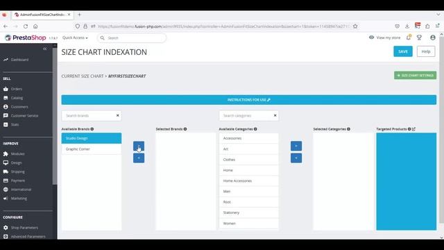 Tutorial for FusionFit module (Prestashop), version 1.0.0 смотреть онлайн