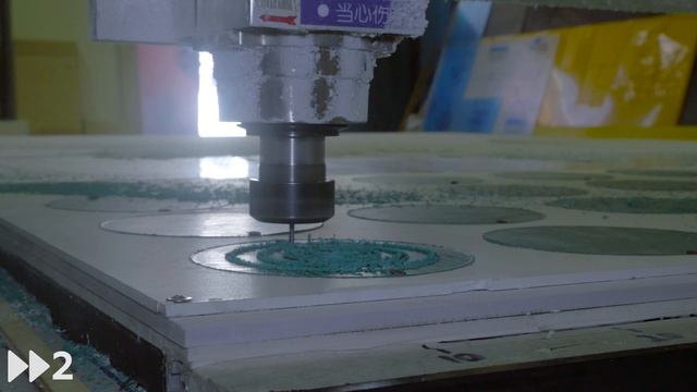 Фрезерный станок С ЧПУ Wattsan M1 2030 - фрезерная резка ПАРОНИТА 3 ММ