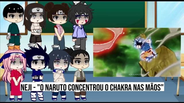 Naruto's friends react to Naruto as Goku | Gacha Art смотреть онлайн
