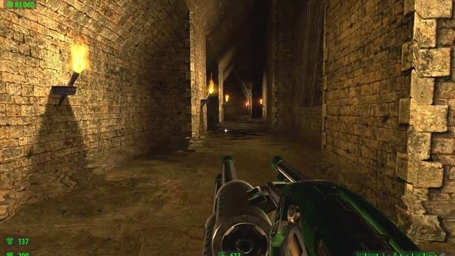 Serious Sam HD: TFE ☠БЕЗ РАНЕНИЙ!☠ #9 - Мемфис: канализация (все секреты) смотреть онлайн