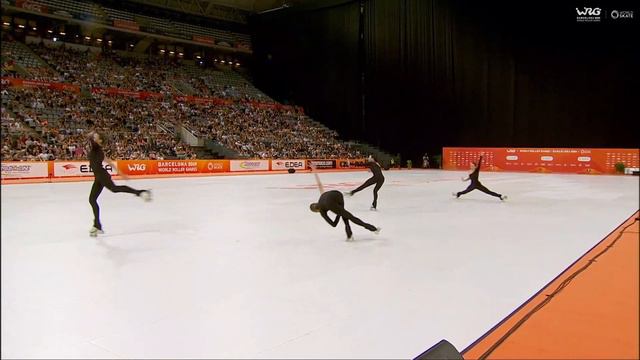 Celebrity - Piano concerto N.3 - Quartets - World Roller games Barcelona 2019 смотреть онлайн