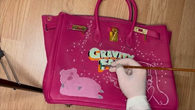 Кастомизация сумки hermes birkin за 10.000$ смотреть онлайн