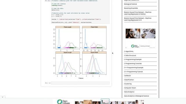 Density plot in R | 5000+ end-to-end notebooks @ https://setscholars.net смотреть онлайн