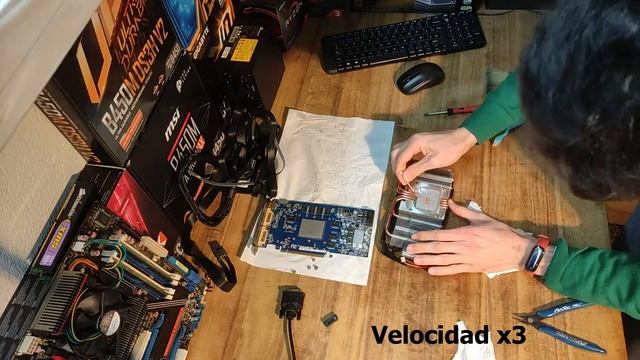 Mantenimiento GTX560. Limpieza y cambio de pasta térmica. смотреть онлайн