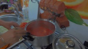 Фаршированный перец на зиму. Домашняя бюджетная консервация. Закуска два в одном.