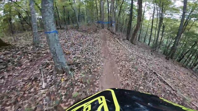 Fox Run Motorcycle Woods Race 2021 - Gauge Key's Helmet Cam смотреть онлайн