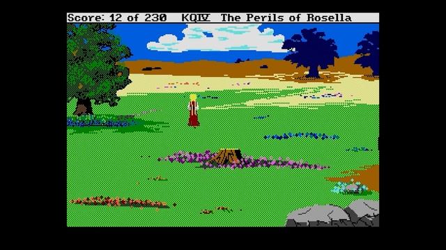 King's Quest IV  The Perils Of Rosella - Atari ST (1988)