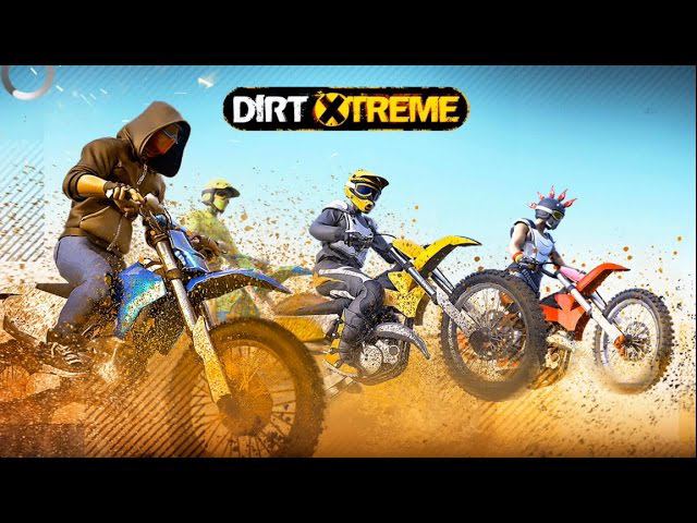 Dirt Xtreme - Качественный мототриал (обзор-летсплей на Android) смотреть онлайн