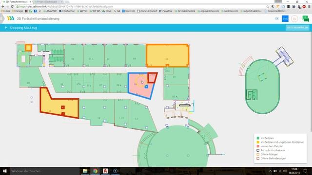 Baufortschritt im AutoCAD Grundriss visualisieren mit Sablono (.dwg) смотреть онлайн