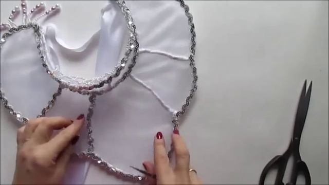 Кокошник. 3 часть. Украшение новогоднего кокошника / DIY