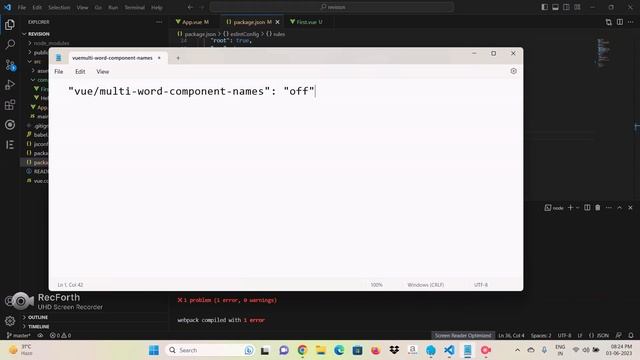 Component name "First" should always be multi-word in Vue [Solution] смотреть онлайн