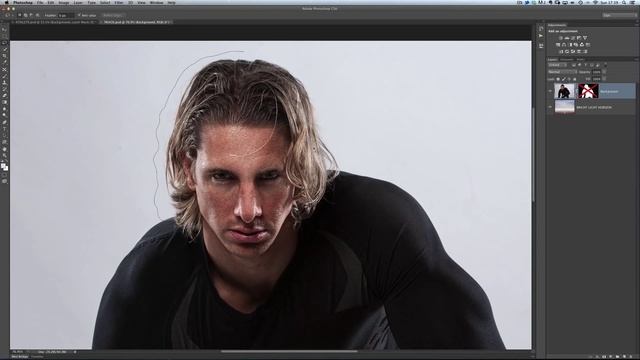 PHOTOSHOP TUTORIAL: Selecting Hair made EASY смотреть онлайн
