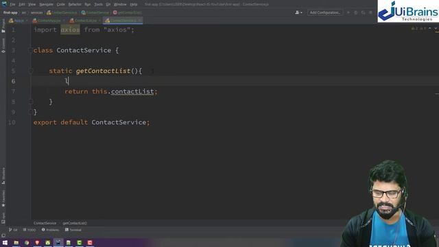 35 Contact App using Http Axios in React JS | React JS Tutorial 2021 | NAVEEN SAGGAM смотреть онлайн
