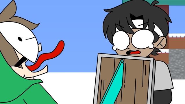 Dream's Minecraft Manhunt In A Nutshell ANIMATED смотреть онлайн