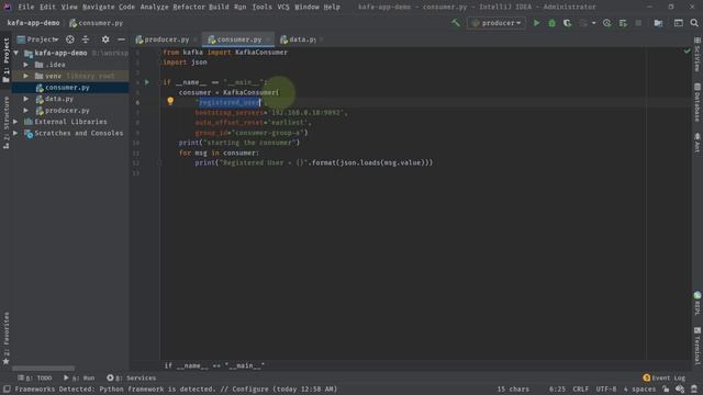 Part 13 - Consumer Group in Kafka with 1 partition and 2 consumer | Kafka for beginners смотреть онлайн
