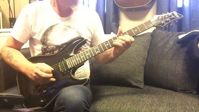 Joe Satriani - Ten Words - Guitar cover (Aukra) смотреть онлайн