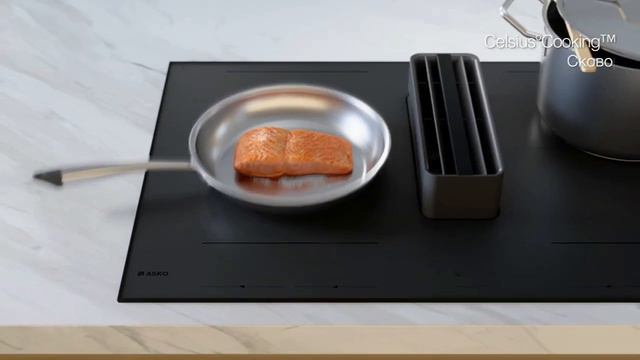 Варочная панель Asko со встроенной вытяжкой Elevate смотреть онлайн