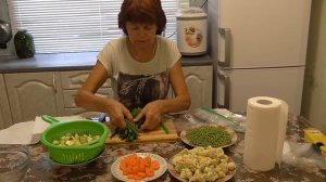 Заморозка смеси овощей для супов и рагу  Правильная заморозка.