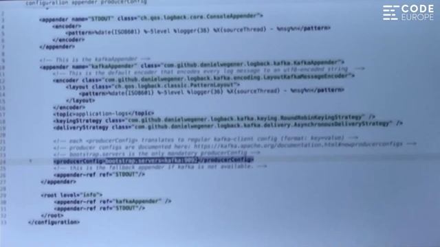 Centralize your logs with Kafka and Elasticsearch - lecture by M. Ciołek - Code Europe Spring 2017 смотреть онлайн