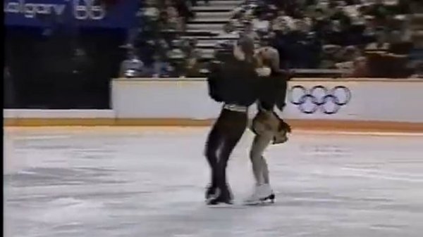 Annenko & Sretenski Анненко и Сретенский (URS) - 1988 Calgary, Ice Dancing, OSP (US ABC)