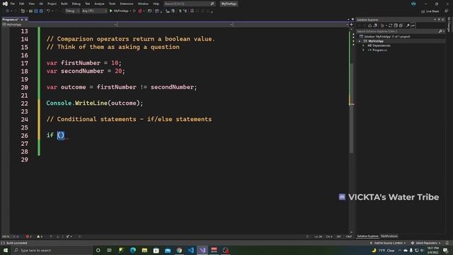 Booleans - C# Beginner Tutorial смотреть онлайн