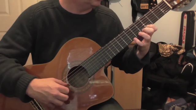 Gavotte In A Minor - J S Bach - Solo Guitar смотреть онлайн