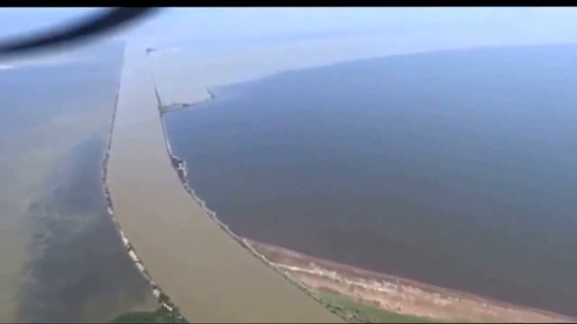 Дельта Дуная. Дельта Дуная с высоты птичьего полета. смотреть онлайн