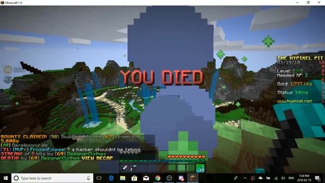 The Pit #the Nothing Challenge (where You Have Nothing But Arrows And You Hit People)