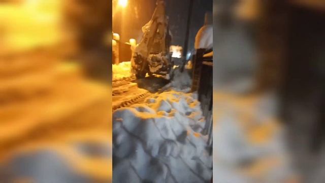 Краснодар завалило снегом!? Станица Елизаветинская и дачи. Весь транспорт встал. Зима удивляет❄