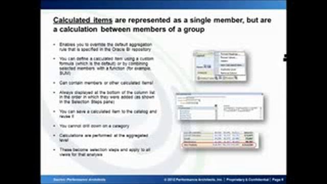 Business Intelligencet BI Oracle Business Intelligence Enterprise Edition OBIEE 11g Tips and Trick смотреть онлайн