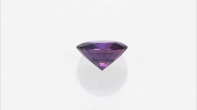 Vivid Purple Sapphire Round Cut Gem, Unheated with GIT Certificate, 6.73 x 3.85 mm, 1.25 carats смотреть онлайн