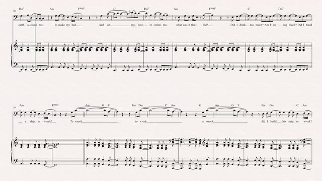 Cello - Ship to Wreck - Florence and the Machine - Sheet Music, Chords, & Vocals смотреть онлайн