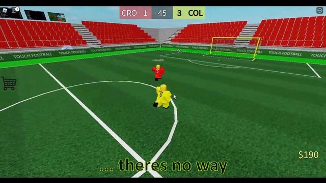 PLAYING ROBLOX TOUCH FOOTBALL AND GETTING MVP!!! [Touch Football Roblox] смотреть онлайн