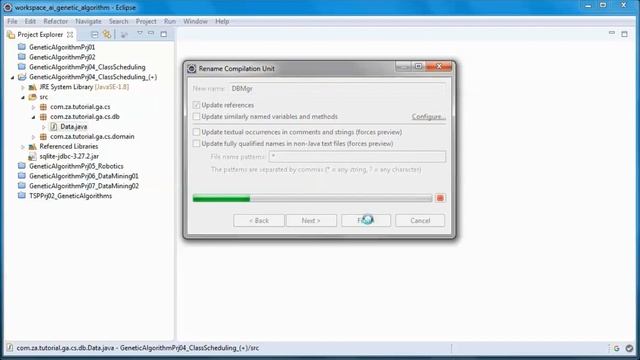 Class Scheduling (02) + Genetic Algorithm (04+) + SQLite DB + JAVA Prototype Project смотреть онлайн