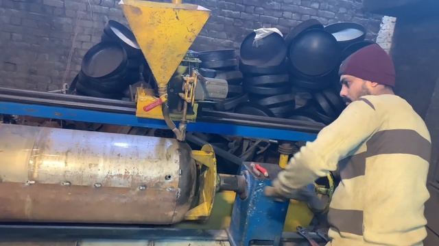 Ingenious Process Of Making Air Compressor Tank With Iron Sheet | How Air Compressor Are Made смотреть онлайн