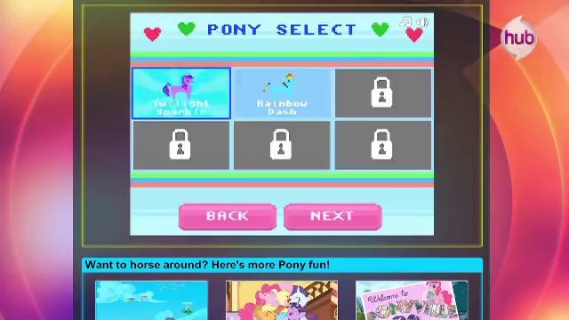 Hub's Game Of The Week: Adventure Ponies! смотреть онлайн