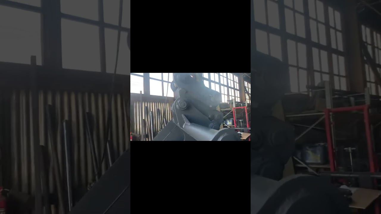 Ковш для планирование (выравнивание) местности, обустройство откосов, погрузка грунта #excavator