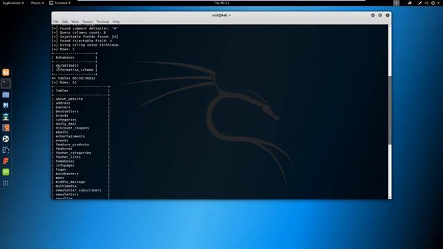 The Mole SQL injection on kali linux - El topo inyección sql en kali linux смотреть онлайн