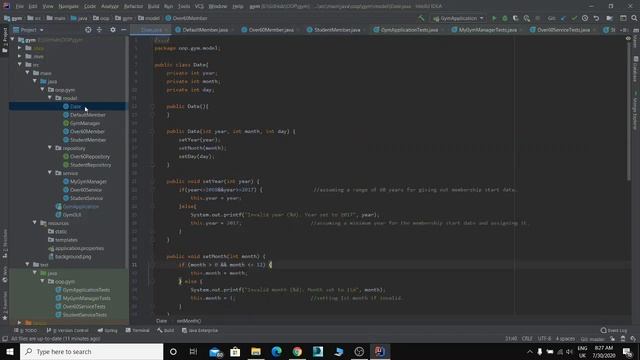 Gym Management System using Spring Boot, MongoDB and JavaFX смотреть онлайн