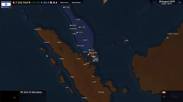 Going to War with Myanmar - Israel Modern World - Age of Civilizations II #17 смотреть онлайн