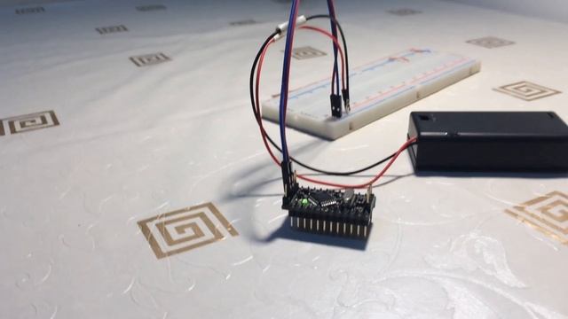 Испытание лака Пластик 71 на Arduino