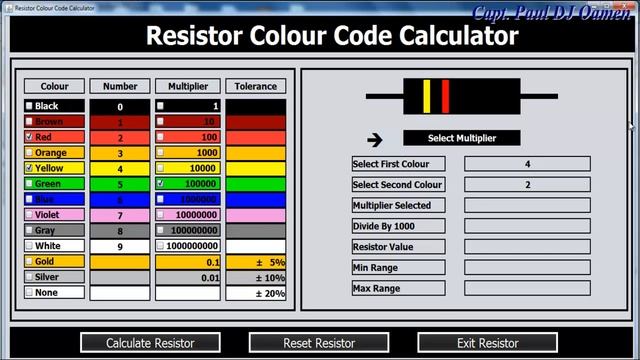 How to Create Resistor Colour Code Calculator in Java NetBeans - Part 2 of 3 смотреть онлайн