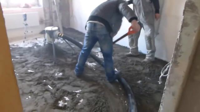 Стяжка пола по немецкой технологии от компании Строй-Комплект смотреть онлайн