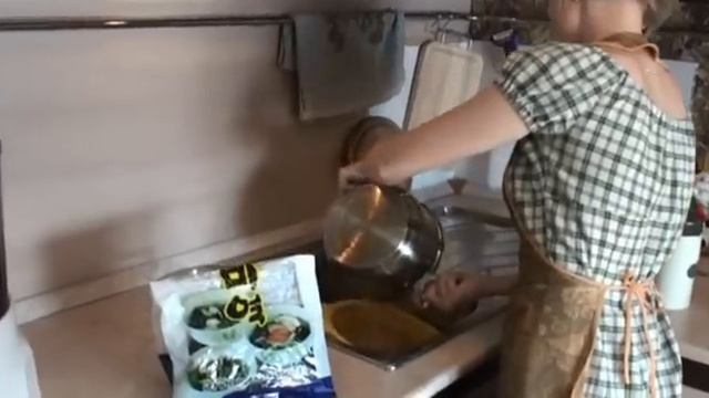 Гарнир из пророщенного нута