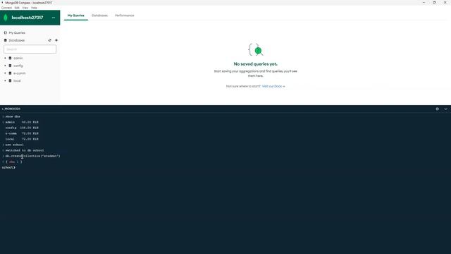 Database Creation in Mongo DB смотреть онлайн